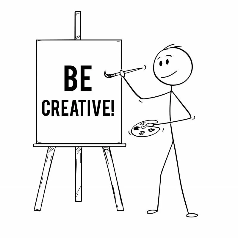 Be creative in English